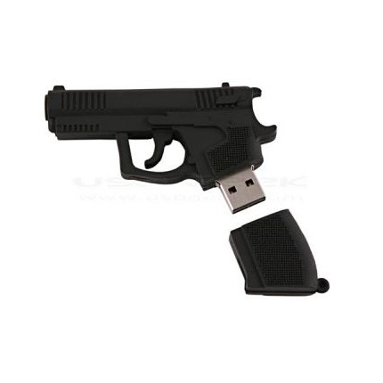 Maßgefertigte USB-Stick in Form einer Pistole - Topgiving